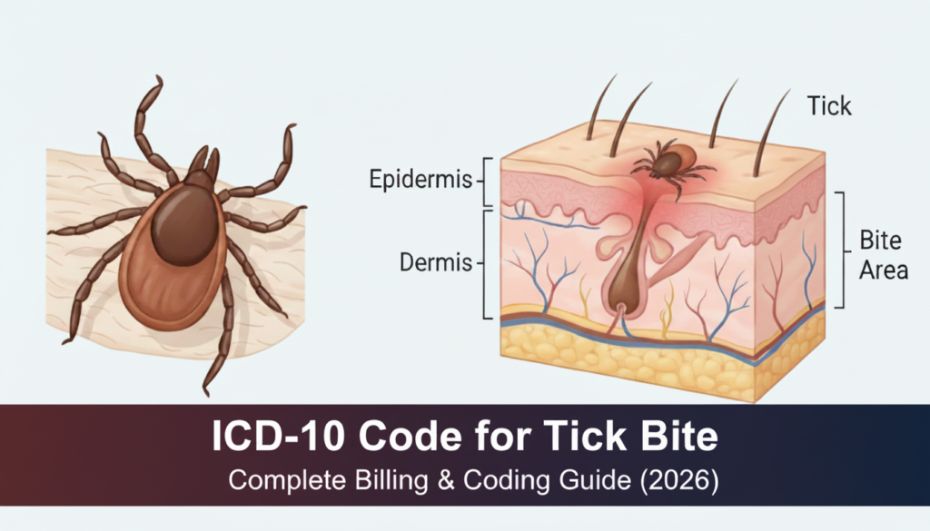 Tick Bite ICD 10