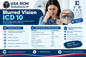 Blurred vision icd 10