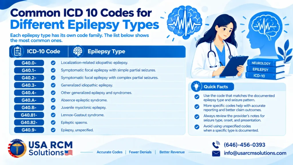 Common ICD 10 Codes