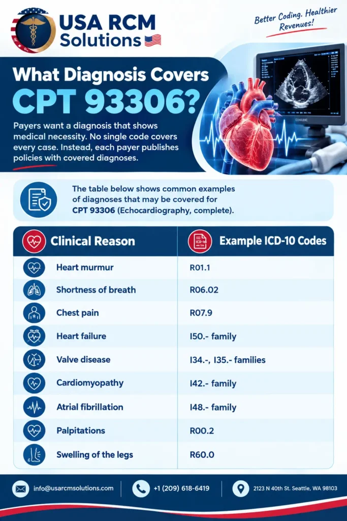 Diagnosis Covers CPT 93306