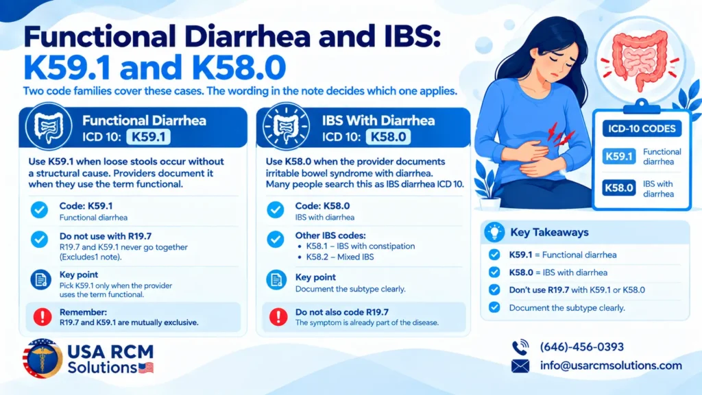 Functional Diarrhea and IBS