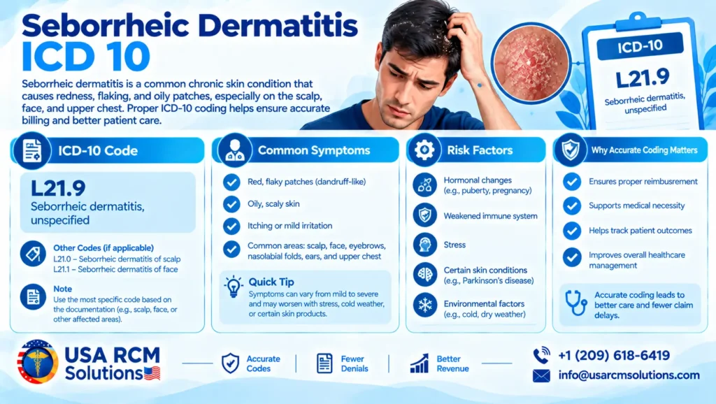 Seborrheic Dermatitis ICD 10